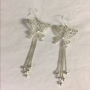 Beautiful butterfly earrings